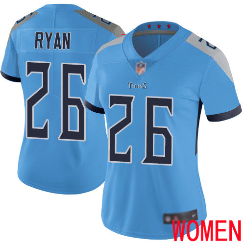Tennessee Titans Limited Light Blue Women Logan Ryan Alternate Jersey NFL Football 26 Vapor Untouchable